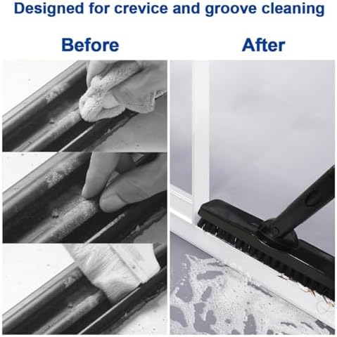 CELOX Grout Brush with Long Handle, Tile Grout Cleaner Brush for Tile Floors, for Shower Tile, for Cleaning Grout - Image 7
