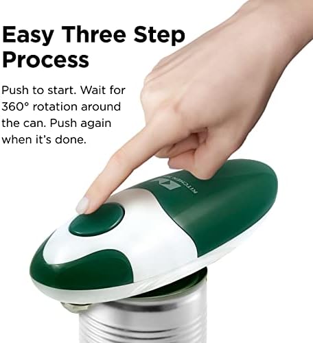 Kitchen Mama Auto 2.0 Electric Can Opener, Alpine Green - Image 3