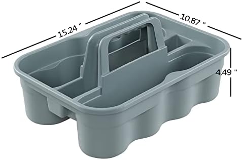 Begale 4-Pack Commercial Products Carry Caddy, Plastic Cleaning Basket - Image 2