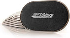 Super Sliders 5 3/4" x 9 1/2" Oval Reusable Furniture Sliders for Carpet - Effortless Moving and Surface Protection, Beige (8 Pack) by SUPERSLIDERS