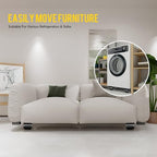 6 PCS Extendable Furniture Appliances Rollers, Mover Tools for Moving,Black - Image 2