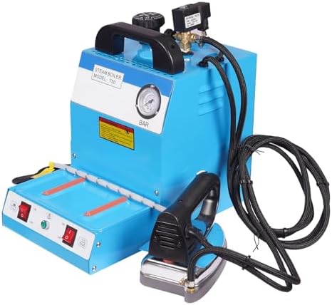 Professional Steam Iron, 900W Powerful Electric Steam Iron with 1600W Boiler, Automatic Ironing Machine with Temperature Control, Commercial Fabrics Steam Ironing Station for Hotels Dry Cleaners - Image 3