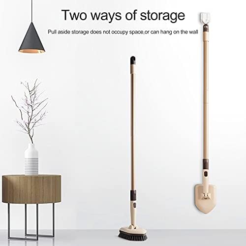 Eyliden Tub & Tile Scrubber Kit with Long Handle, 2 Different Cleaner Brush - Image 6