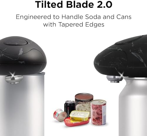 Kitchen Mama Auto 2.0 Electric Can Opener, Marble Black - Image 4