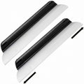 2 Pack 14 Inch Car Drying Squeegee Black Silicone Window Blade by Lanties