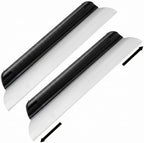 2 Pack 14 Inch Car Drying Squeegee Black Silicone Window Blade by Lanties