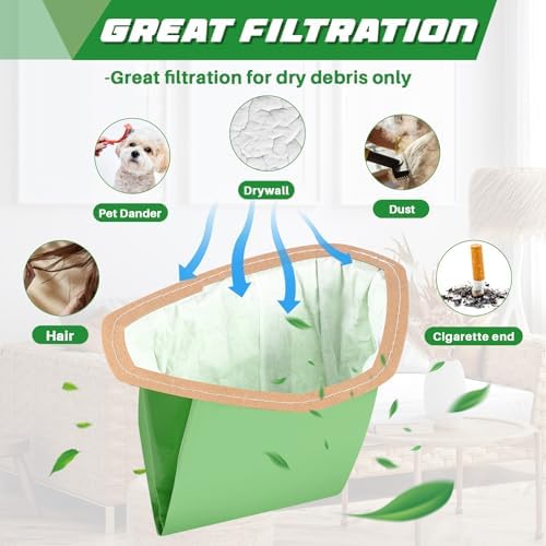 Therwen 30 Pcs Filter Bags Compatible with Proteam Backpack Vacuum - Image 4