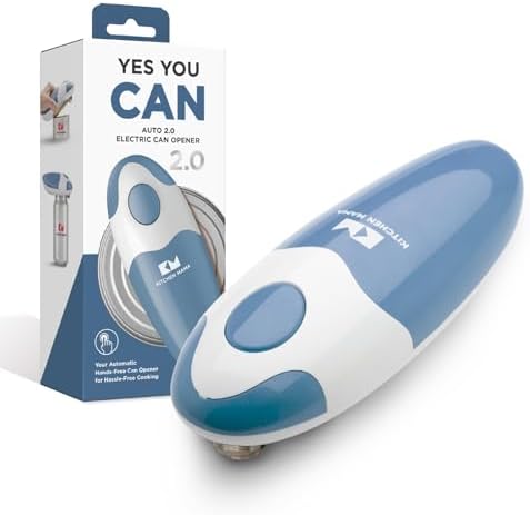 Kitchen Mama Auto 2.0 Electric Can Opener, Morandi Blue by KitchenMama
