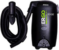 Atrix Ergo Edge Canister Shop Vac-Wall Mounted Garage Vacuum Cleaner with Built-in Dust Bag & Extendable Hose-Compact Black Design, 20 x 9 x 12 by Atrix