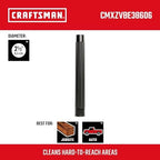 CRAFTSMAN CMXZVBE38606 2-1/2 in. Extension Wand Wet Dry Vac Attachment - Image 2