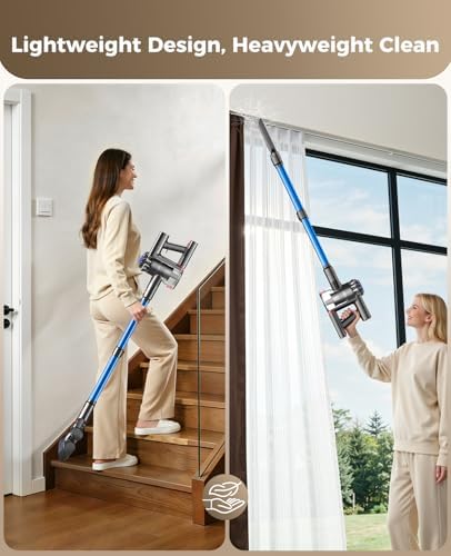 Cordless Vacuum Cleaner, 500W 45KPA Stick Vacuum Cleaners for Home - Image 6