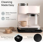 Ibyx Appliance Slider, Sliding Tray for Coffee Maker, 12x16 in, Black - Image 4