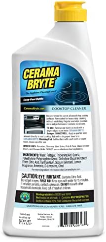 Cerama Bryte Removes Tough Stains Cooktop and Stove Top Cleaner for Glass - Ceramic Surfaces, 6-28 oz - Image 2