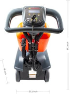 14" Compact Floor Scrubber Dryer Machine, Lithium Battery, 4-Gal Tank - Image 6