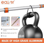 Eazer Floor Squeegee for Floor: Heavy Duty Scrubber with Extendable 60'' Aluminum Pole and Rubber Blade for Kitchen, Swimming Pool, Concrete Floors,Shower,Tiles,Garages,Windows,Glass,Pet Hair Removal - Image 4