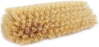 SPARTA Multi-Level Tile Scrub Brush 12" Wide Brush Head, Heavy-Duty Tile Cleaning Brush with End Bristles for Commercial Tiles, Tubs and Floor, Plastic, 12 Inches, Tan, (Pack of 12) by SPARTA