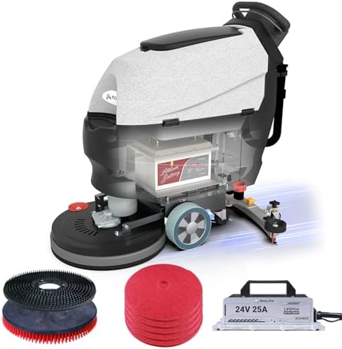 AF2013 20-Inch Walk-Behind Commercial Floor Scrubber, Pad Kit by AIOLITHINC