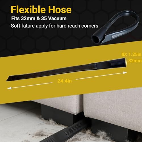 Vacuum Attachment and Long Flexible Crevice Tool, 24.4 inches - Image 4
