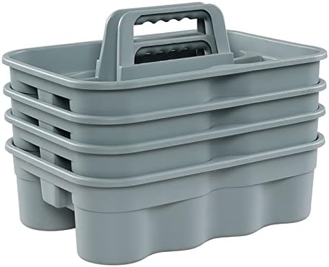 Begale 4-Pack Commercial Products Carry Caddy, Plastic Cleaning Basket by Begale