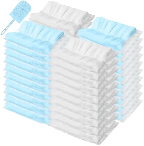 Mimorou 50 Pcs Disposable Dusters Refills Bulk for Cleaning (Blue Color) by Mimorou