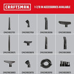 CRAFTSMAN CMXZVBE38725 1-7/8 in. Dusting Brush Wet Dry Vac Attachment - Image 5