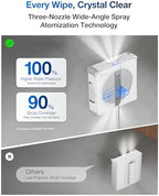 ECOVACS WINBOT W2S Omni Window Cleaning Robot, 6-in-1 Multifunction Station - Image 4