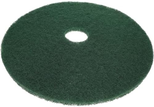 PRO SOURCE Floor Scrubbing Pads: 5 Pack, Green Coarse Polyester, 17" Diameter - Image 4