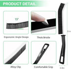 12PCS Crevice Cleaning Brush,Hard Bristle Grout Scrub Brushes for Gaps - Image 6
