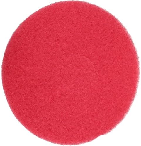 PRO SOURCE High Gloss Buffing Pads for Floor Machines: 5 Pack, Fine Red Polyester, 15" Diameter - Image 4