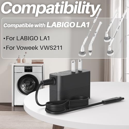 9V Power Supply for Labigo Electric Spin Scrubber LA1 Pro Power Supply - Image 2