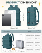coofay Travel Backpack For Women Men Airline Approved Carry On Backpack Flight Approved Waterproof Sports Luggage Backpack Casual Daypack Small Hiking Backpack - Image 3