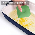 Herda Plastic Pan Dish Pot Food Kitchen Scraper Tool,Premium Food Scraper - Image 4