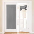 NICETOWN French BlackoutDoor Curtians for Doorway Tie Up Shade by NICETOWN