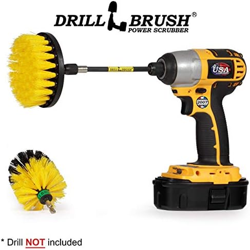 Bathroom Accessories - Bathroom Cleaning Tools - Drill Brush Attachment Set - Image 7
