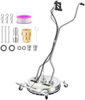 20" Pressure Washer Surface Cleaner Plus with 5 Nozzles Water Broom by LiveExtraFinelife