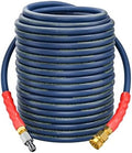 Pressure Washer Hose 100ft 4800PSI Non Marking 3/8’’ 4-Layer Structure by POHIR