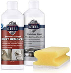 CLEAN MY STEEL Stainless Steel Rust Remover Kit 17 Fl Oz by CleanMySteel