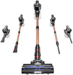 NADALY Cordless Vacuum Cleaner, 50Kpa Powerful Suction with 580W 65 Mins Runtime Stick Vacuum,Rechargeable, Lightweight, Anti-Tangle,Ideal for Hard Floor by NADALY