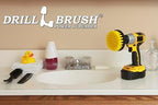 Bathtub Cleaning Supplies - Stone Bath Mat Cleaner Spin Brush for Shower - Image 6