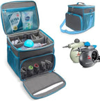 Carry Bag for Bissell SteamShot Steam 39N7V/39N7A Cleaner, Handheld Steam Cleaner attachments, Adjustable Compartments Large Storage Bag for bissell steamshot accessories, Bag Only (Gray & Blue) by JAYOBGO