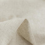 jinchan Lien Tier Curtains and Valances, 26x24, 3 Panels, Natural - Image 5