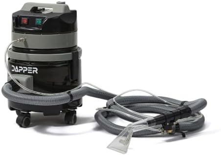 Dapper Supply Commercial Wet/Dry Vacuum Cleaner with Cold Water Extraction System, Complete Accessory Kit for Carpet, Upholstery & Hard Floor Cleaning, 1 Gal. Solution Tank, 3 Gal. Recovery Tank - Image 3