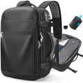 POSO Vacuum Backpack Travel, 60L Expandable Vacuum Seal Backpack with Pump & Laptop Compartment (Fits 17") by POSO