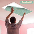 6pcs Classroom Fluorescent Magnetic Light Covers,2x4 FT Geometric - Image 4