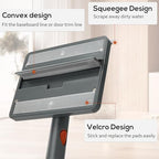 Base Board Cleaner Tool with Handle, Wall Cleaner Mop, 8 Pads - Image 6