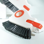 2 Pcs 2 in 1 Window Track Cleaner Tool,Crevice Cleaning Brush with Hidden Scraper, Efficient Window Sill Cleaner Tool,Sliding Door Track Cleane for Glass Door Grooves, Home Kitchen Bathroom Cleaning - Image 3