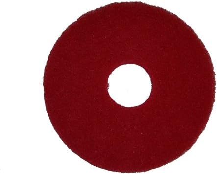 Oreck Commercial - 437.055 437055 Polish Orbiter Pad, 12" Diameter, For ORB550MC Orbiter Floor Machine, Red by OreckCommercial