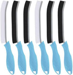 TQRR 6Pcs Hard Bristle Crevice Cleaning Brush-Thin Grout Scrub Brush by TQRR