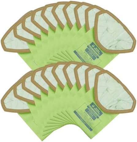 20 Pack 107314 Backpack Vacuum Bags Compatible with ProTeam 6 QT Vac by A+Fable