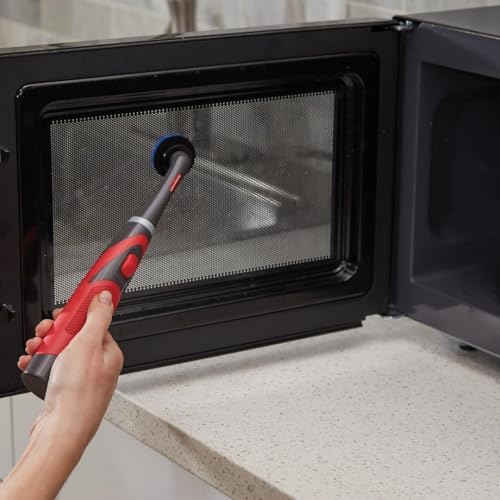 Rubbermaid Reveal Power Scrubber Attachable Scouring & XL Brush Head, for Cordless Electric Battery Powered Scrub Brush, Ideal for Kitchen/Stovetop/Dish/Silverware/Utensils/Appliances - Image 5